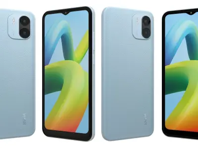 Xiaomi Redmi A1 Light Blue 3D model