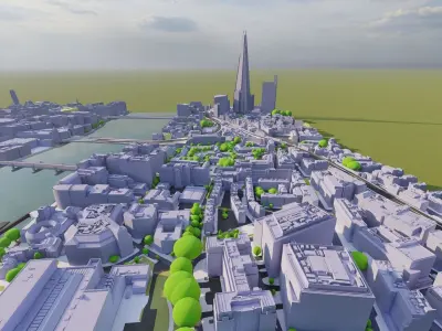 London Premium Model 3D model