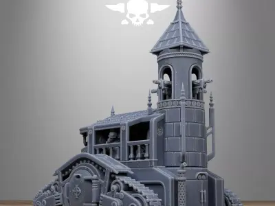 Vodalites Heavy Tank 3D print model