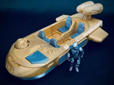 NG-01 Toro Calican Landspeeder 3D print model