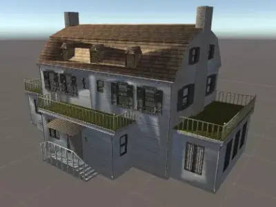 amityville house 3D model