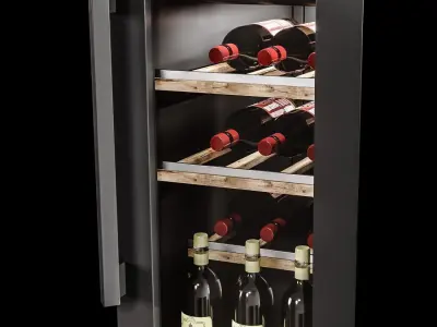 Bosch wine cabinets01 3D model