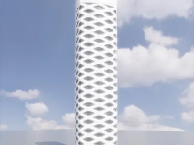 Parametric Building 1d13 3D model
