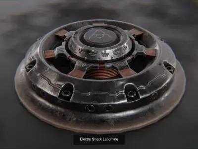 Sci-Fi Weapon set 3D Model Pack