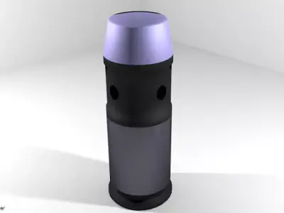 Grenade Launcher Ammo 40mmX46mm STUN 3D model