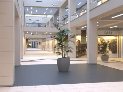  Shopping Mall interior 