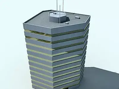 Architectural Building 54 3D model