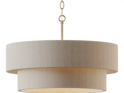 Delaney Dual Mount Pendant 3D model