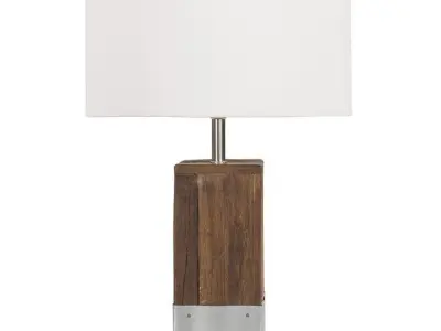 Shannen Table Lamp - 2 Colour 3D model