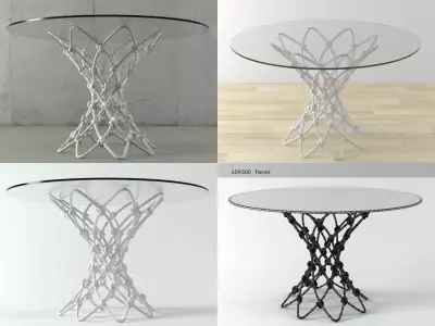 Dragnet Dining Table 3D model