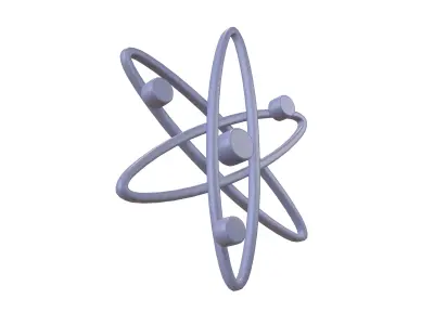 Cosmos Coin v2 003 Low-poly 3D model