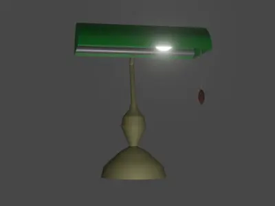 Desk Lamp Model Free 3D model