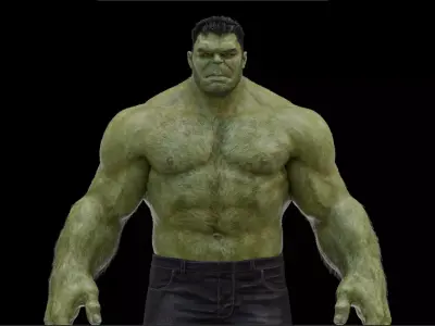 Hulk from Thor Ragnarok  3D model