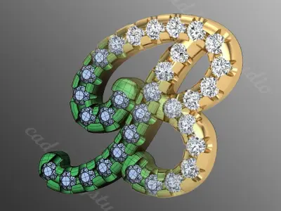 Pendant bi14 3D print model