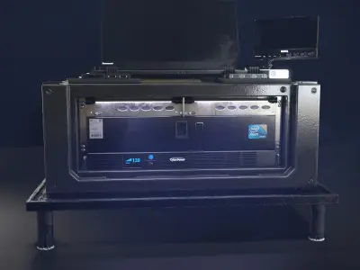  DIT Station Low-poly 3D model