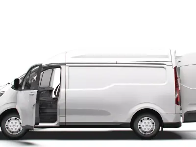 Chevrolet Express Max L2H2 HQ Interior 2026 3D model