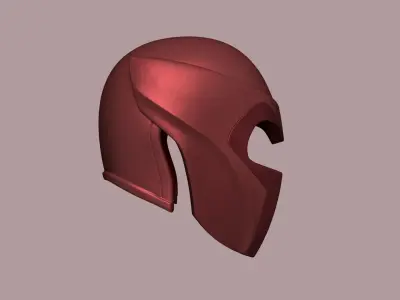 Magneto Helmet - X-Men - Sci Fi Character Costume Low-poly 3D model