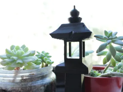 Pagoda Garden Ornament Free 3D print model