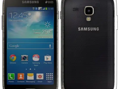 Samsung Galaxy S Duos 2 S7582 Black 3D model