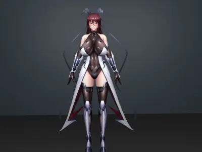 mizuki shiranui 3D model