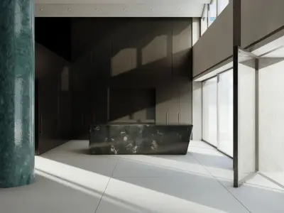 Ready to Use Photo-Realistic Empty Room in Blender and UE5 Low-poly 3D model