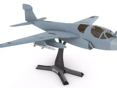 EA-6B Prowler 3D print model