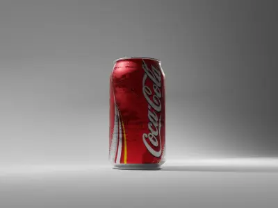Coke Can 3D Model Free 3D model