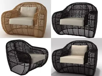 Balou Armchair 3D model