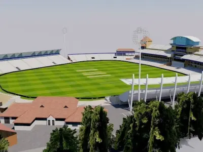 Trent Bridge Cricket Ground - Nottingham 3D model