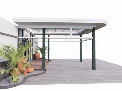 Canopy Main Entrance 3D model