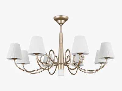 81409x Vortico Lightstar Chandelier 3D model