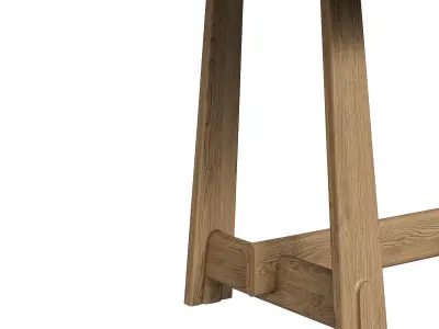 District Eight Dining Table Odette 3D model