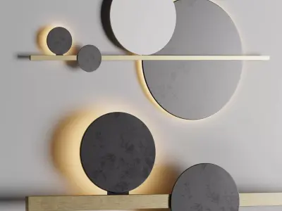 POLKA PERFECT WALL LIGHT Low-poly 3D model