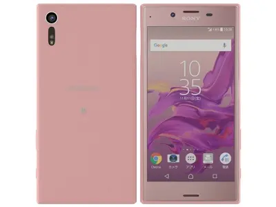 Sony Xperia XZ Deep pink 3D model