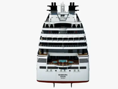  Cruise Ship Seabourn Sojourn 