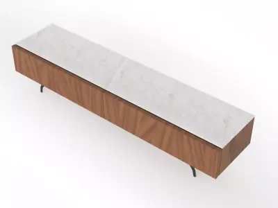 Allen TV Stand 3D model