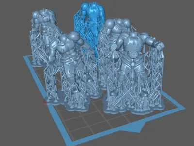 Cyberzerkers - Melee Bulkers 3D print model