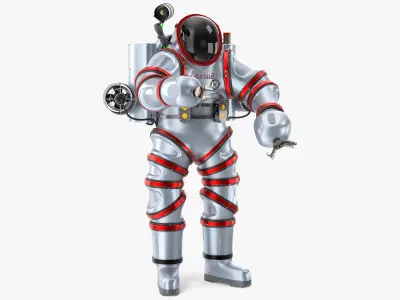  Nuytco Submersible Exosuit ADS Rigged 