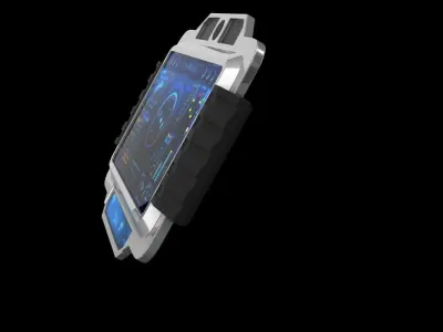 Sci-fi Touch Pad 2 3D model
