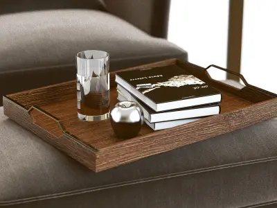 Sofa and Chair Blake Armchair  3D model