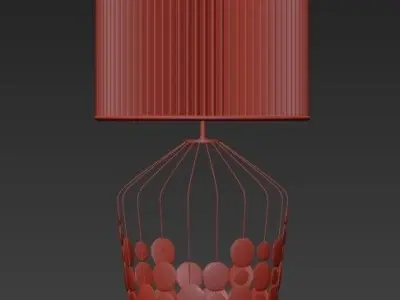 Aston table lamp 3D model