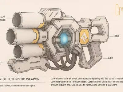 Cryovex Low-poly 3D model