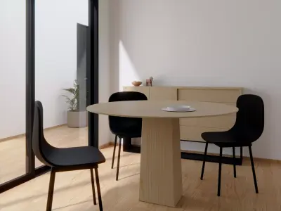 Photorealistic Archviz Interior Room in 4K Textures Low-poly 3D model