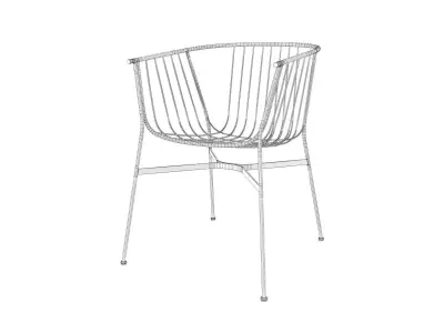 Jeanette Chair 3D model