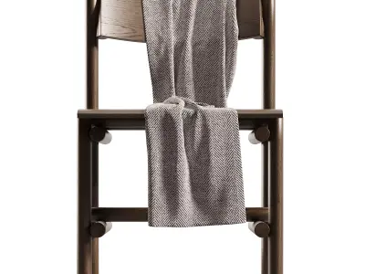 MUECKE WOOD By Knoll Low-poly 3D model