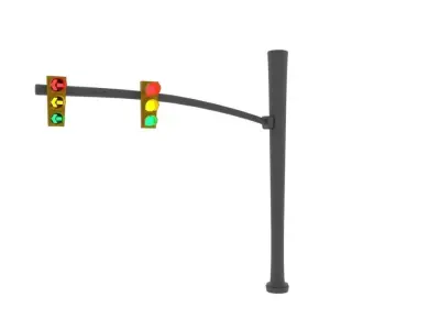 Traffic Light 3D model