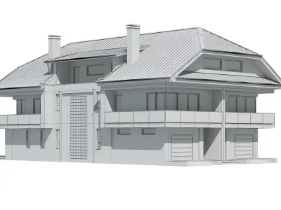 cottage 012 3D model