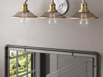 Felicienne Vanity Light - 2 Colour 3D model