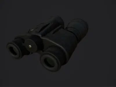 Binoculars 3D model 7