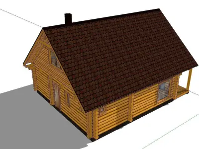 Creative Design-Holiday Cabin-057 3D model